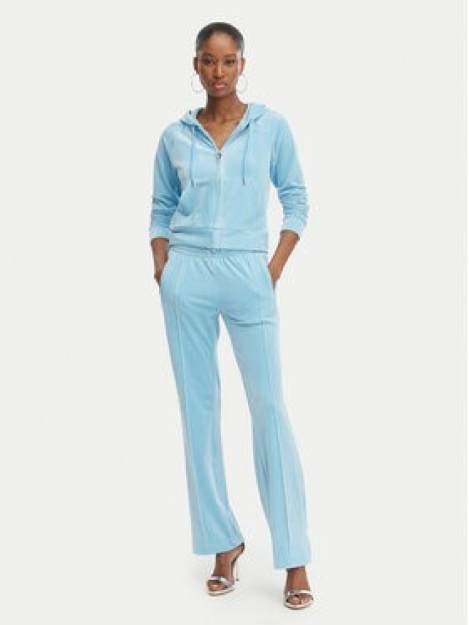 Juicy Couture Spodnie dresowe Tina JCWBJ126327 Błękitny Straight Leg