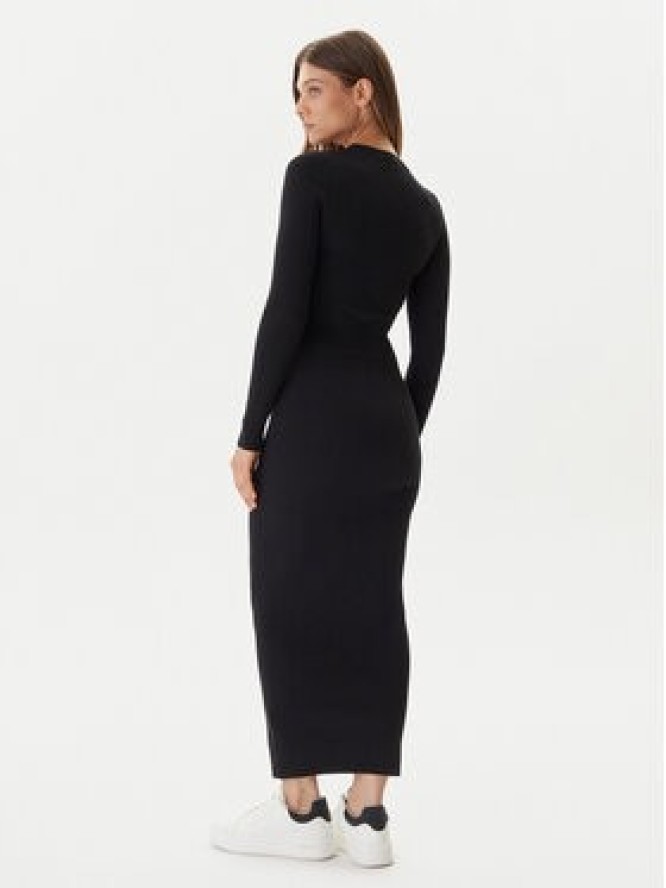 Guess Sukienka dzianinowa V5BK02 Z3JD2 Czarny Slim Fit