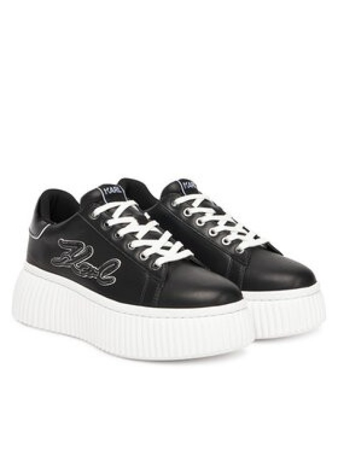 KARL LAGERFELD Sneakersy KL42311A Czarny