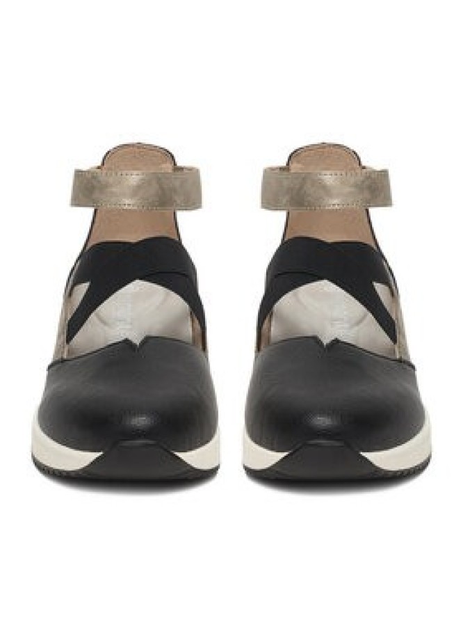 Remonte Półbuty D2411-03 Czarny