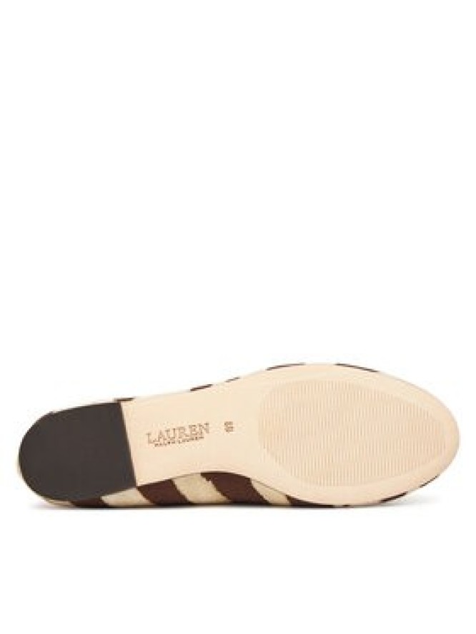 LAUREN RALPH LAUREN Baleriny Jayna 802974360001 Brązowy