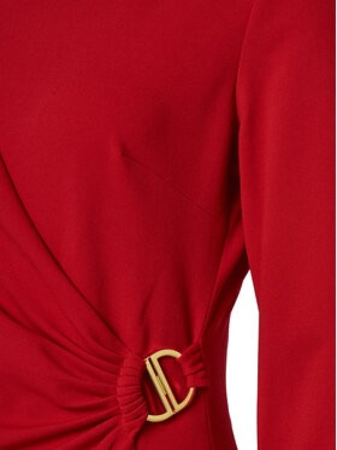 DKNY Sukienka koktajlowa DD4H1242 Czerwony Slim Fit