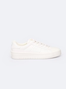 Sneakersy damskie ze skóry ekologicznej białe NN274577 101