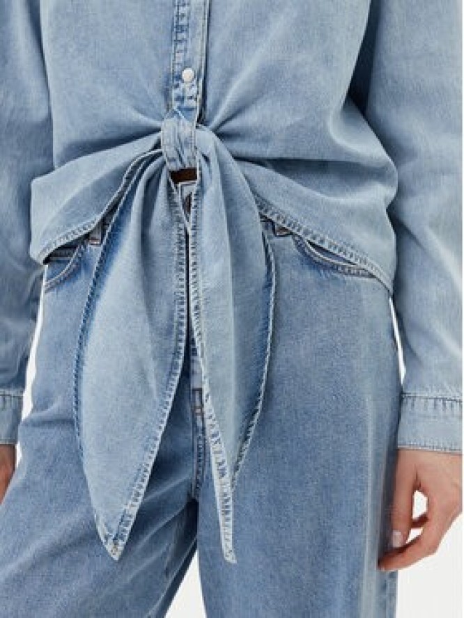 Karl Lagerfeld Jeans Koszula jeansowa A2W11021 Niebieski Regular Fit