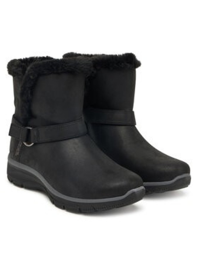 Skechers Botki Easy Going 168045/BLK Czarny