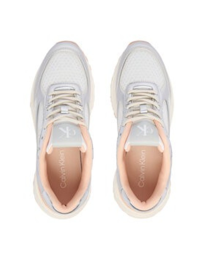 Calvin Klein Sneakersy Hike Runner Lace Up Mesh Mix Met YW0YW02063 Kolorowy