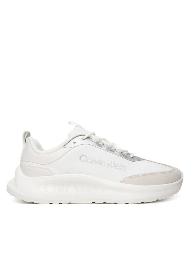 Calvin Klein Sneakersy Light Eva Runner Nyl-Sue HW0HW03149 Biały