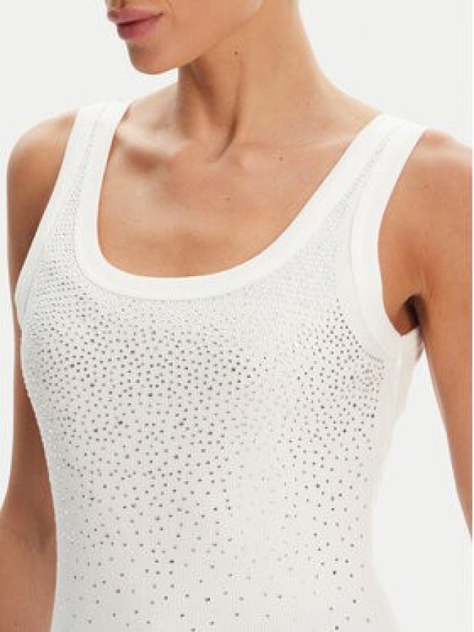 Rinascimento Top CFC0124040003 Biały Regular Fit