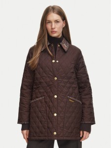 Barbour Kurtka przejściowa Liddesdale LQU1936BR92 Brązowy ciemny Relaxed Fit