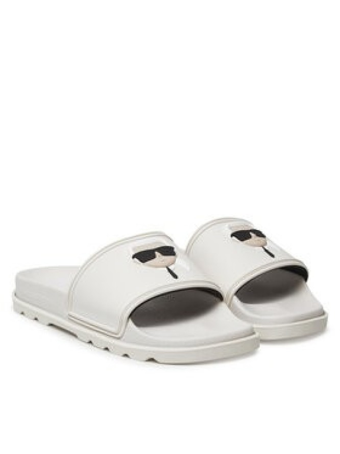 KARL LAGERFELD Klapki KL80970N Biały