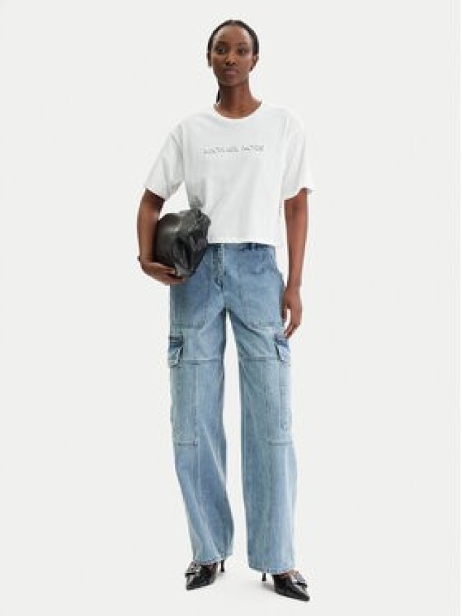 MICHAEL Michael Kors T-Shirt MR651Z797J Biały Regular Fit