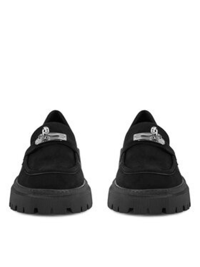DeeZee Loafersy BBT-22663-1 Czarny
