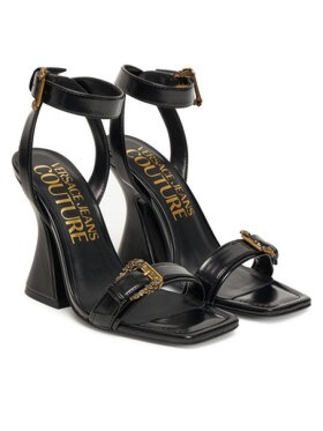 Versace Jeans Couture Sandały 79VA3S36 Czarny