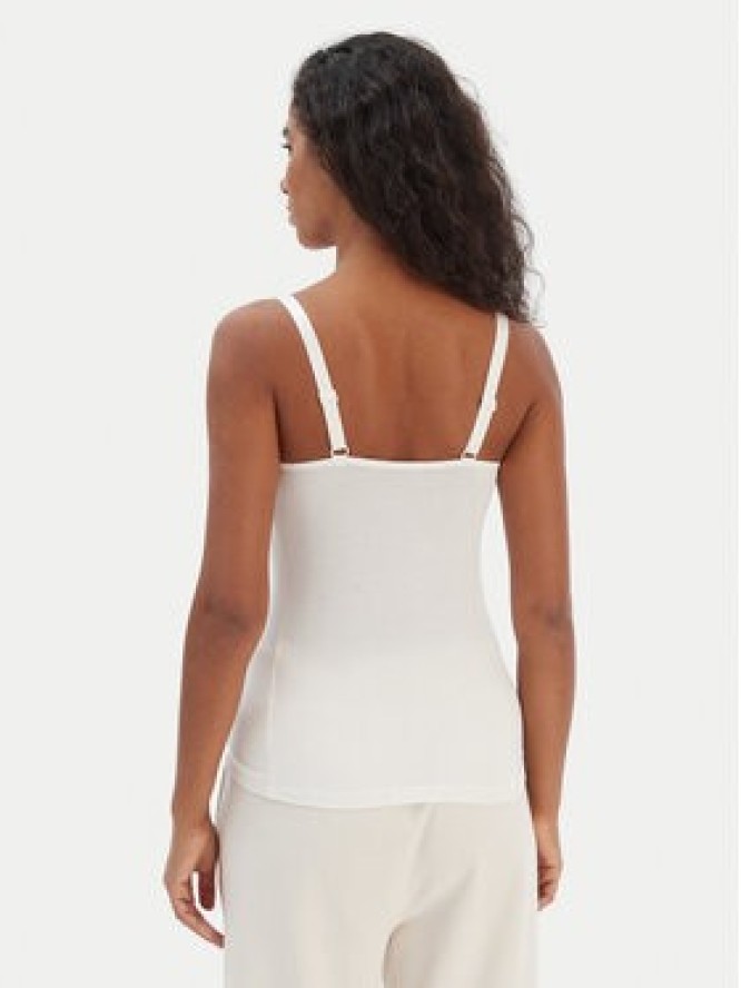 Boss Top 50515379 Biały Regular Fit