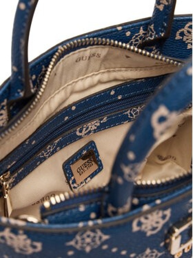 Guess Torebka Emelie Logo Mini HWGP99 28750 Granatowy