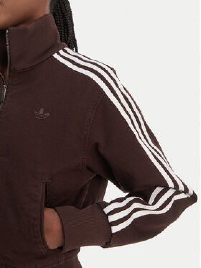 adidas Bluza Firebird KD2937 Brązowy Regular Fit