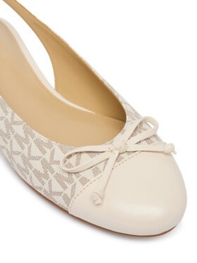 MICHAEL Michael Kors Baleriny Piper 40S6PIFP1B Kremowy