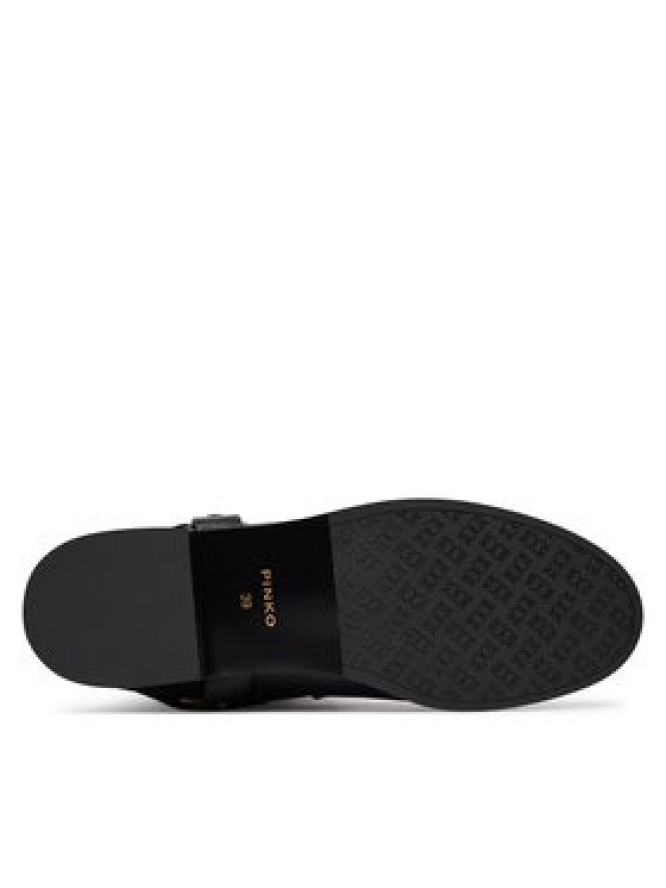PINKO Oficerki Cheval 01 SD0583P001 Czarny