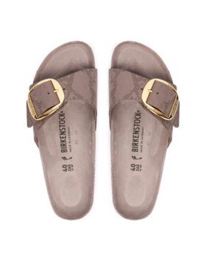 Birkenstock Klapki Madrid Big Buckle 1032935 Beżowy