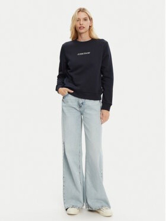 Guess Jeans Bluza W4YQ10 KC811 Granatowy Regular Fit