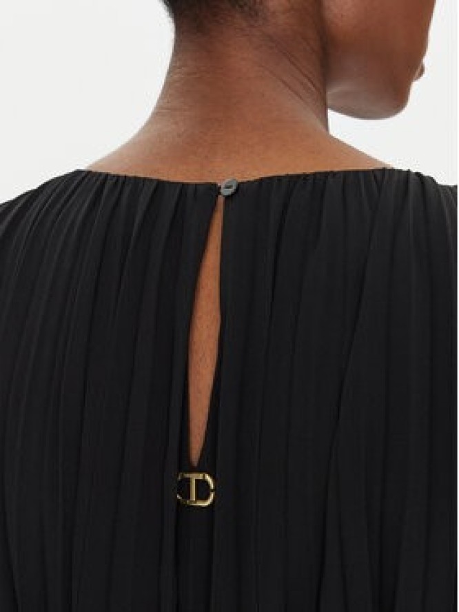 TWINSET Sukienka codzienna 251TP2783 Czarny Loose Fit