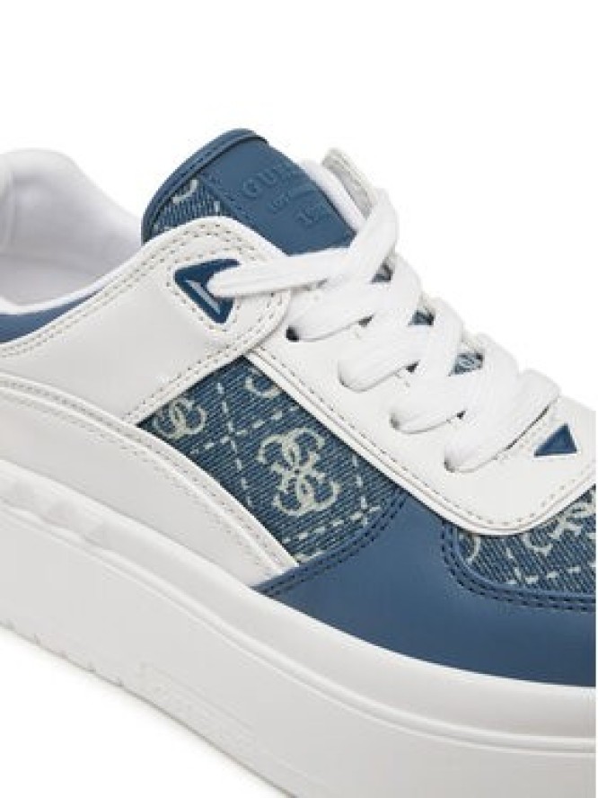 Guess Sneakersy FLPR2D DEN12 Niebieski
