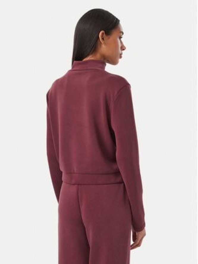 Guess Bluza V4YQ05 KCAY2 Bordowy Regular Fit