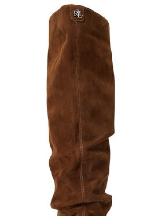 LAUREN RALPH LAUREN Kozaki 802937807002 Brązowy