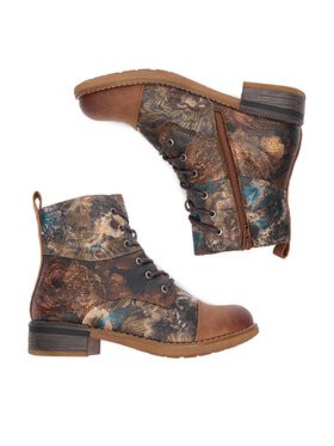 Rieker Trzewiki CEO-94611-90 Brązowy