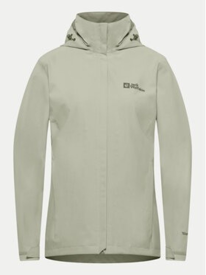 Jack Wolfskin Kurtka outdoor Trailtime 2l A63902 Zielony Regular Fit