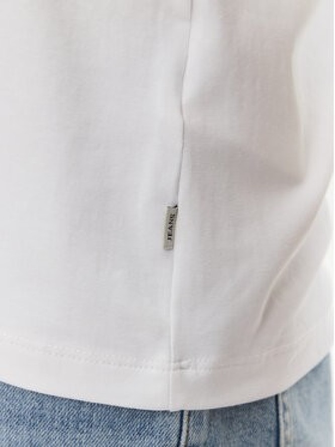 Guess Jeans T-Shirt W5GP28 J1314 Biały Regular Fit