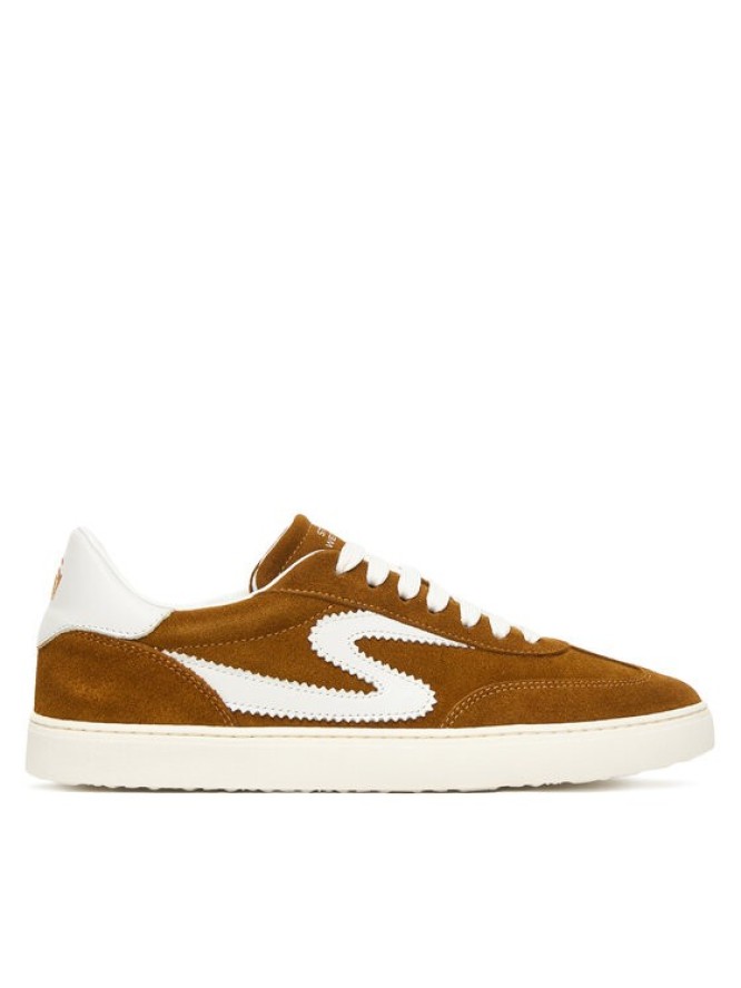 Stuart Weitzman Sneakersy Runaround SK928 XYP Brązowy