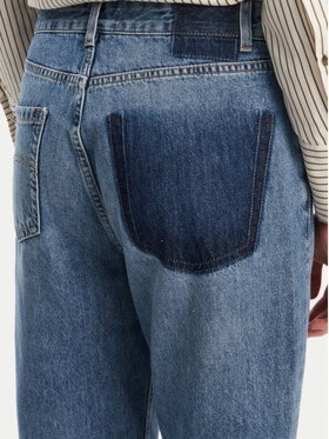 Marella Jeansy Tomboy 2523186074 Niebieski Loose Fit