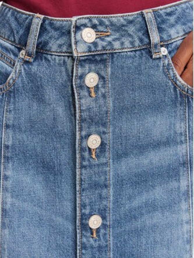 BOSS Spódnica jeansowa 50564430 Niebieski Regular Fit