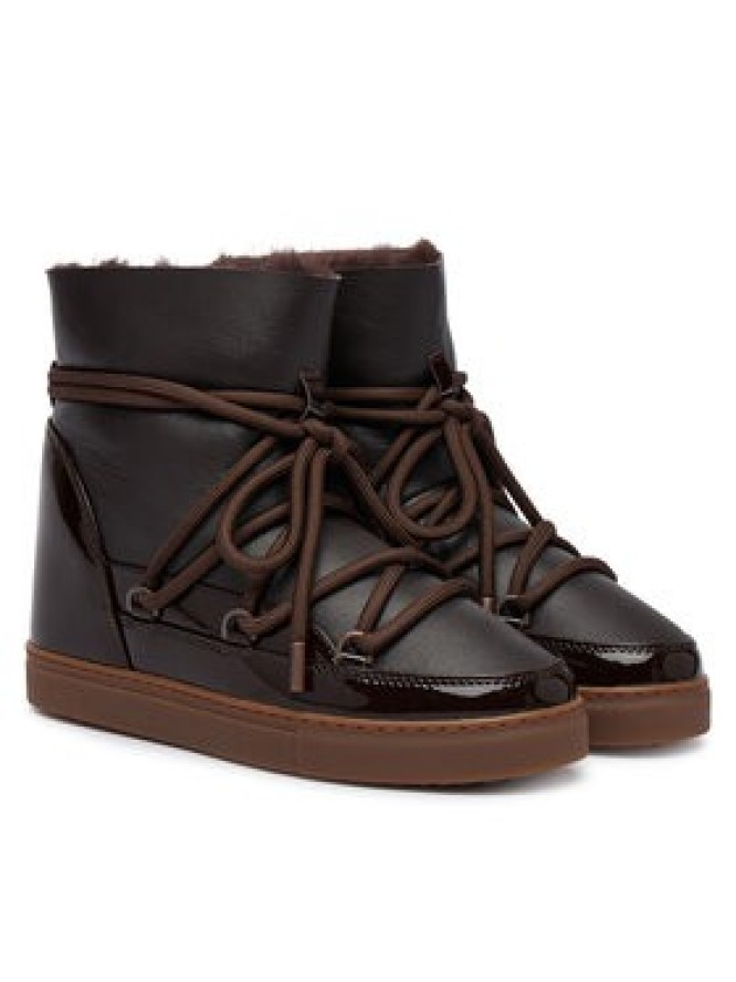 Inuikii Śniegowce Gloss Wedge 1001.004.0052.150 Brązowy
