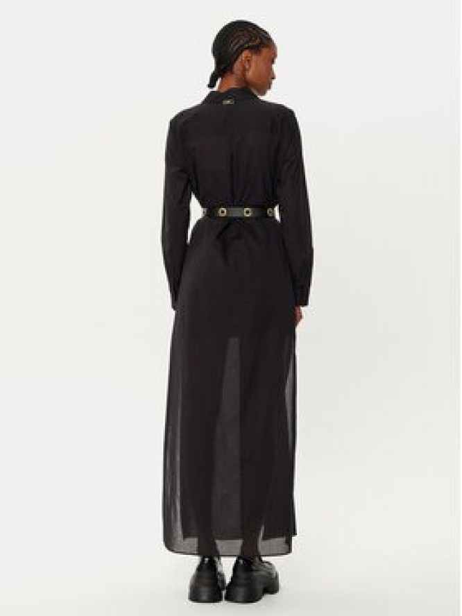 MICHAEL Michael Kors Sukienka koszulowa MR5829W4YJ Czarny Regular Fit