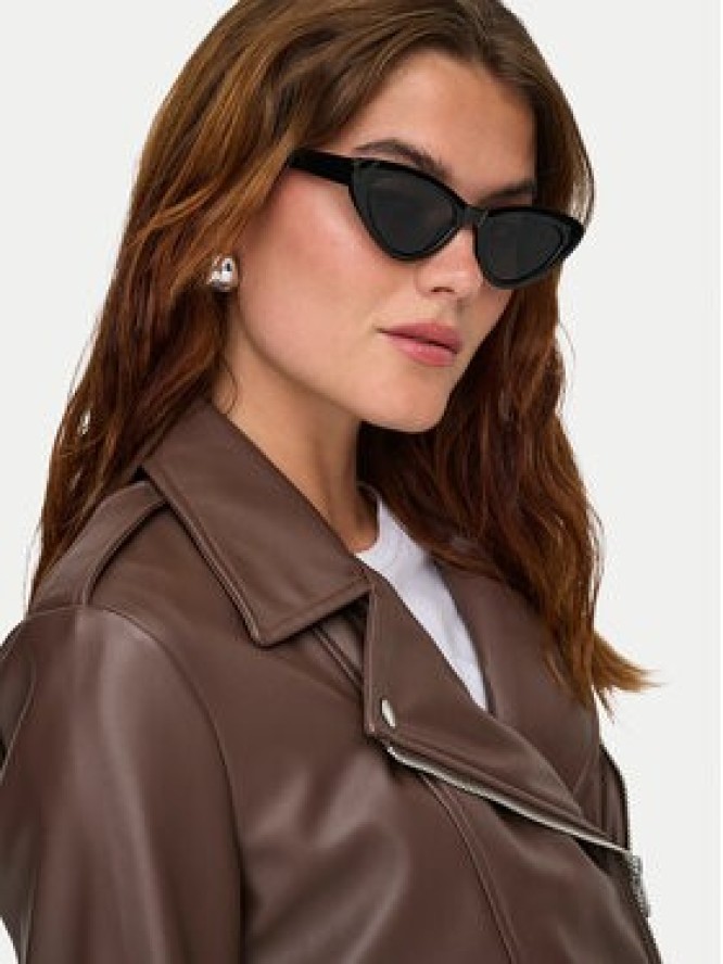 ONLY Kurtka z imitacji skóry Carmen 15361396 Brązowy Regular Fit