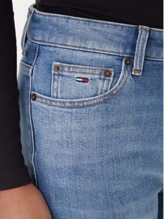 Tommy Jeans Jeansy Kira DW0DW21797 Niebieski Straight Fit