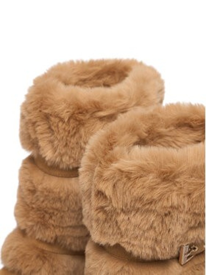 Guess Botki FLFYAF FUR10 Brązowy