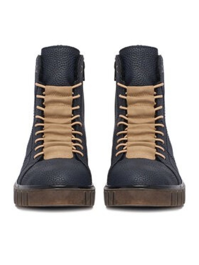 Rieker Trzewiki CEO-Y3420-14 Granatowy