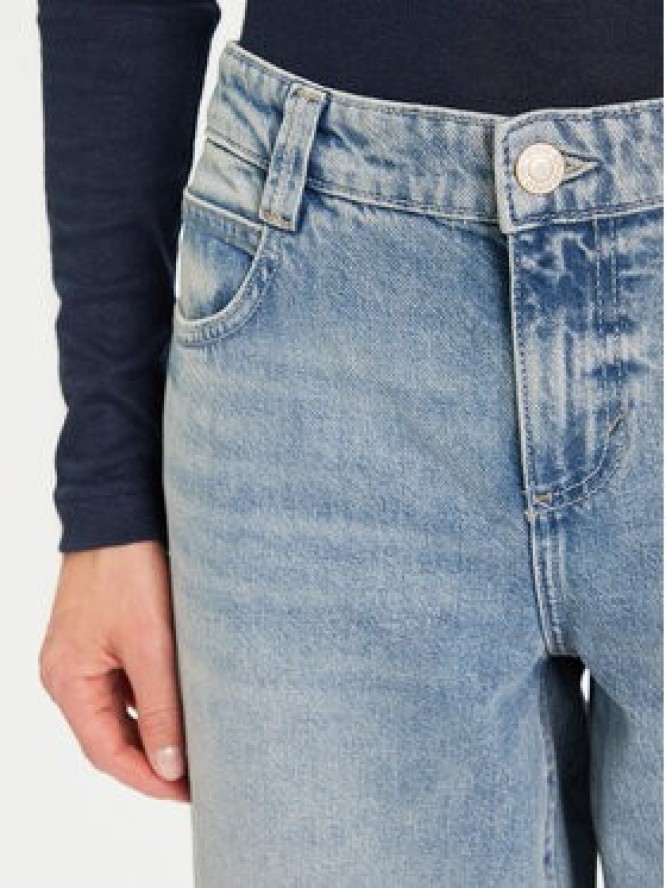 Guess Jeansy W5BA2L D0742 Niebieski Baggy Fit