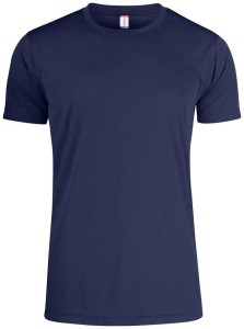 clique Basic Active-T Junior koszulka 100% poliester UV/50 – dark navy