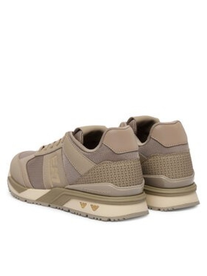 EA7 Emporio Armani Sneakersy 7X000656 AF13550 MZ697 Brązowy