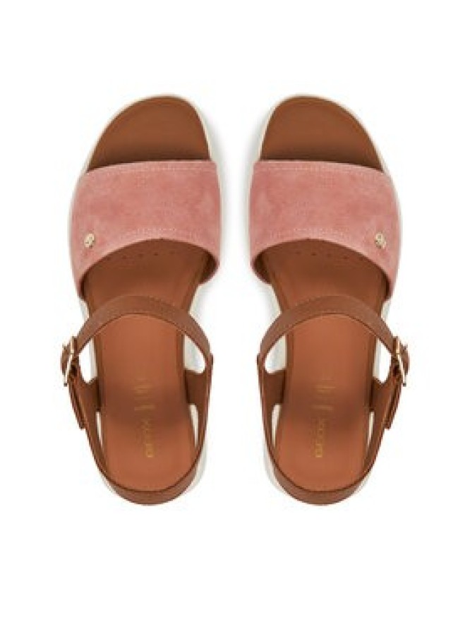 Geox Sandały D Spherica Ecub-3 S D550VA 022BC C5Q5F Różowy