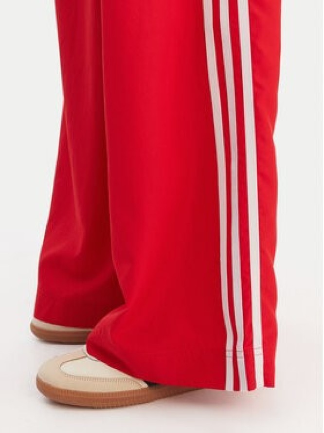 adidas Spodnie dresowe Firebird Adilenium KD6299 Czerwony Regular Fit