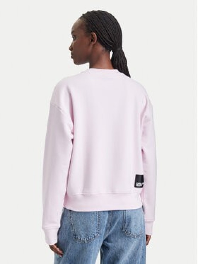 Karl Lagerfeld Jeans Bluza A1W20005 Różowy jasny Regular Fit