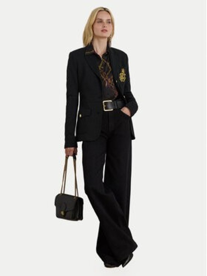 LAUREN RALPH LAUREN Marynarka 200980022001 Czarny Slim Fit
