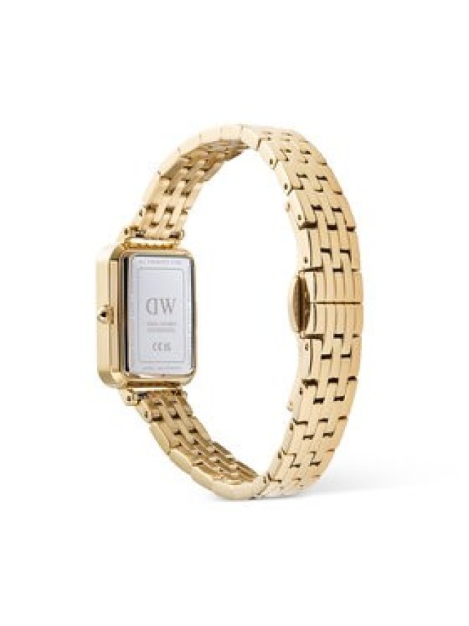 Daniel Wellington Zegarek Quadro DW00100861 Złoty