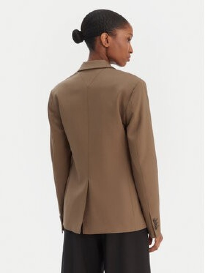 Tommy Hilfiger Marynarka Timeless WW0WW46662 Beżowy Regular Fit