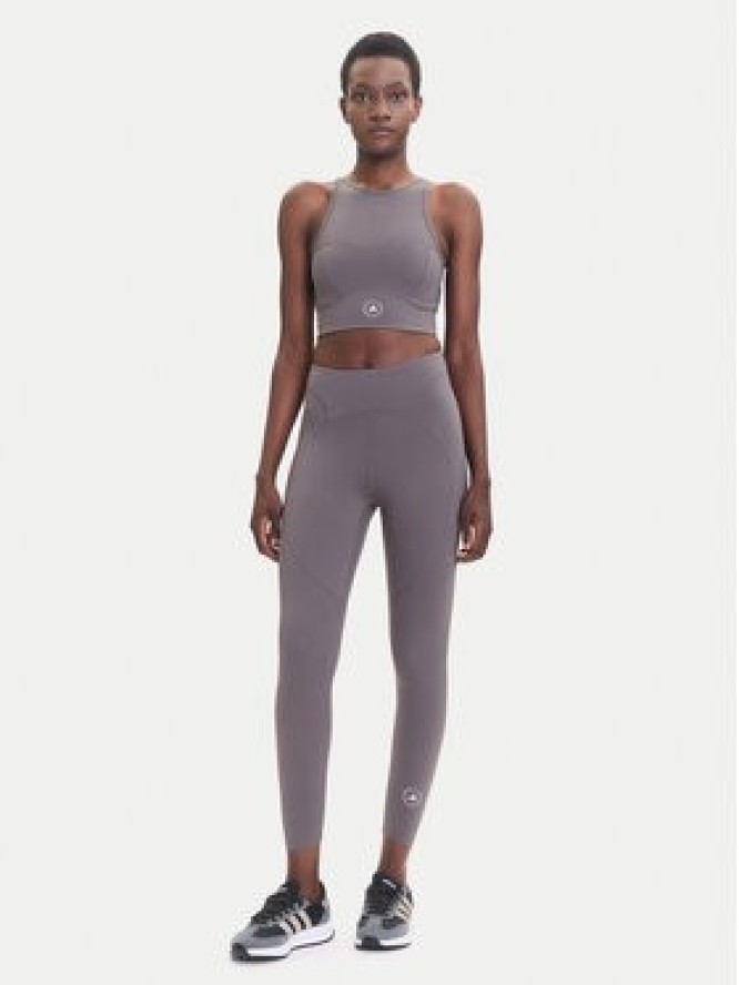 adidas by Stella McCartney Legginsy Training JM1400 Szary Slim Fit